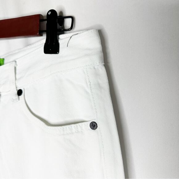 SANDRINE ROSE Wide Curve Leg Jeans White NWT in Size 28 - Picture 4 of 6